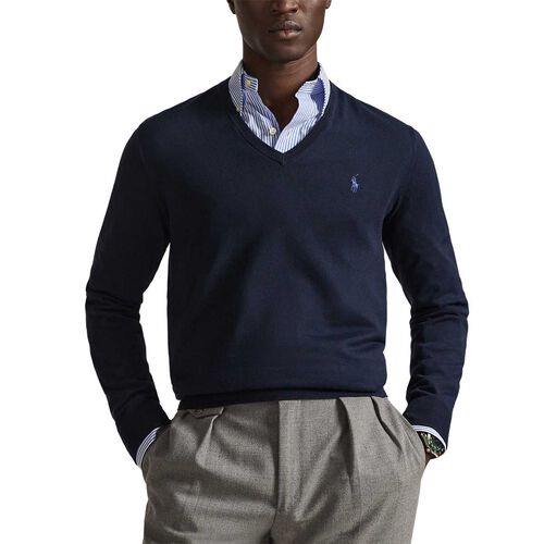 Polo Ralph Lauren Slim Fit Cotton V-Neck Sweater
